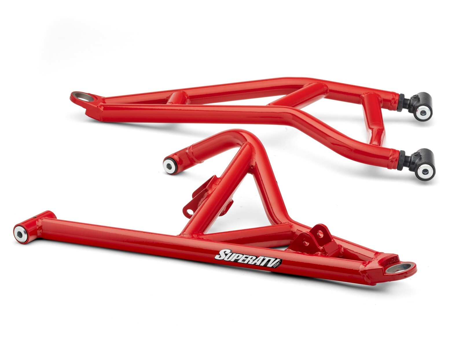 SuperATV High Clearance A-Arms For Polaris (2014-23) RZR XP 1000 (Non-Adjustable, Upper, Heavy-Duty 4340 Chromoly Steel) Red - Foto 9