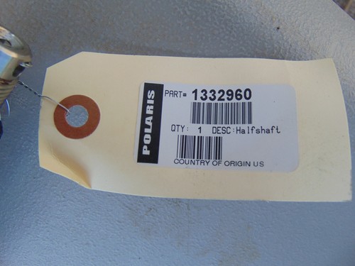 Arbre de transmission avant Polaris 10-13 Ranger 400 500 OEM 1332690 MAKEOFFER - Photo 8 sur 9