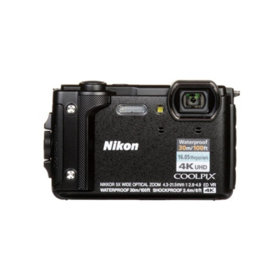 Nikon COOLPIX W300 Camera (Black) + Extra Battery +1 Yr Warranty +