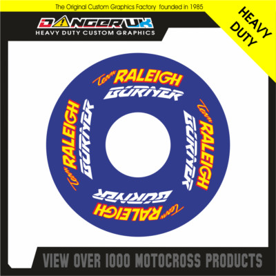 BMX LENKER DAUMENSCHONER DONUTS TEAM RALEIGH BRENNER BLAU