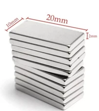 5 Pc Reborn Doll Pacifiers & Head Bows Magnets ~ N52 Super Strong ~ 10x20x2mm