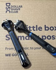 2 New Dollar Shave Club Executive Razor - Handle Only - New Authentic