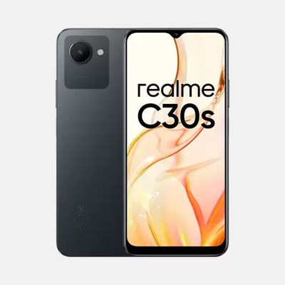 Realme C30s 2 GB RAM | 32 GB ROM (6,5 Zoll) HD+ Display Stripe Black