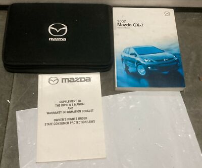 2007 MAZDA CX 7 OWNERS MANUAL visual data 4
