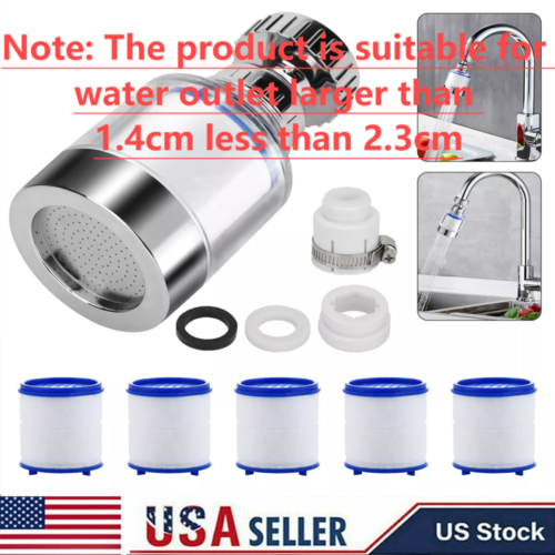 Faucet Water Filter Tap Filtration Kitchen Bathroom Sink Mounted Purifier System