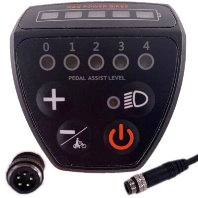 RAD POWER Ebike LED Display Meter 48V Electric Bike Pedal