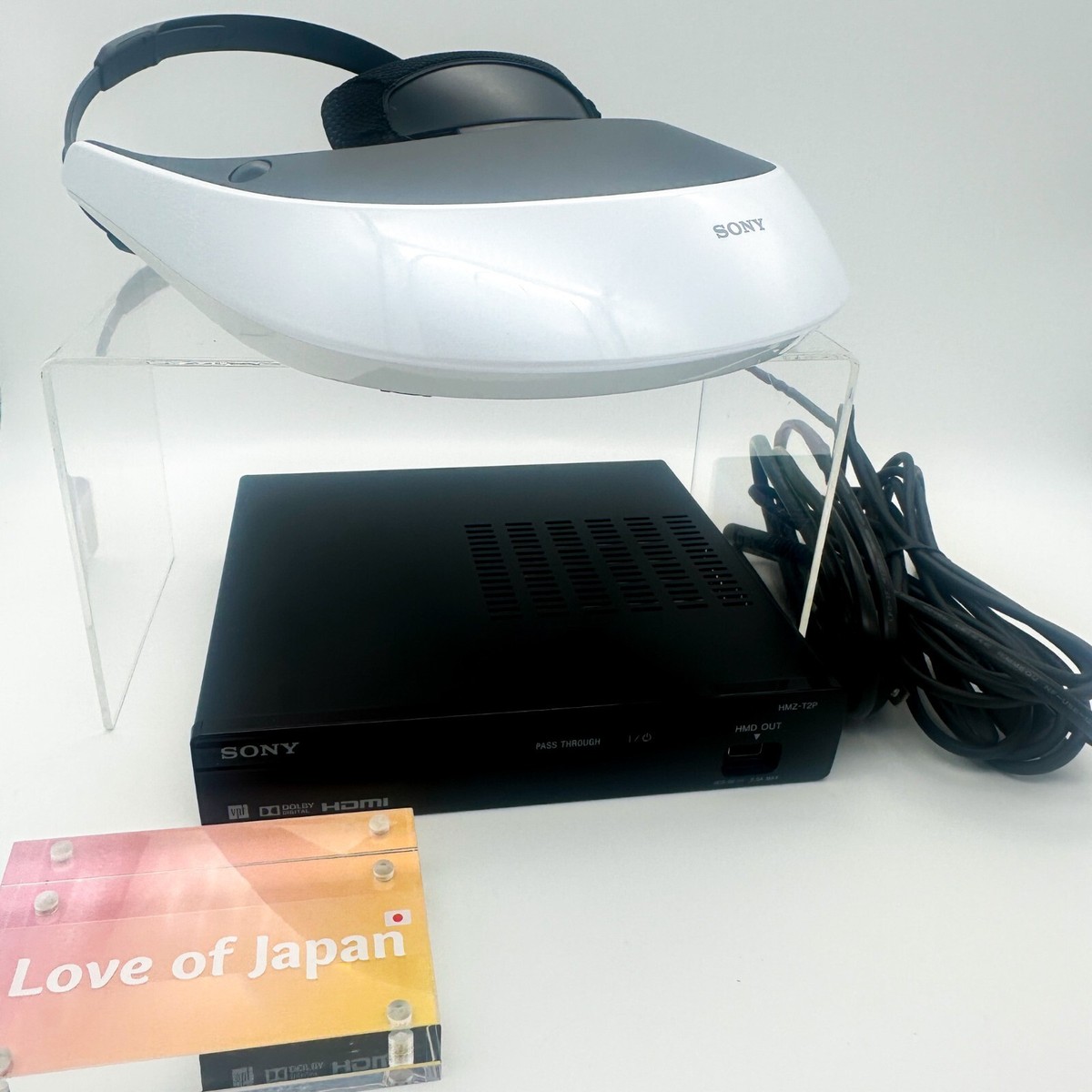 Sony HMZ-T2 Personal 3D Viewer Head Mounted Display Good Condition