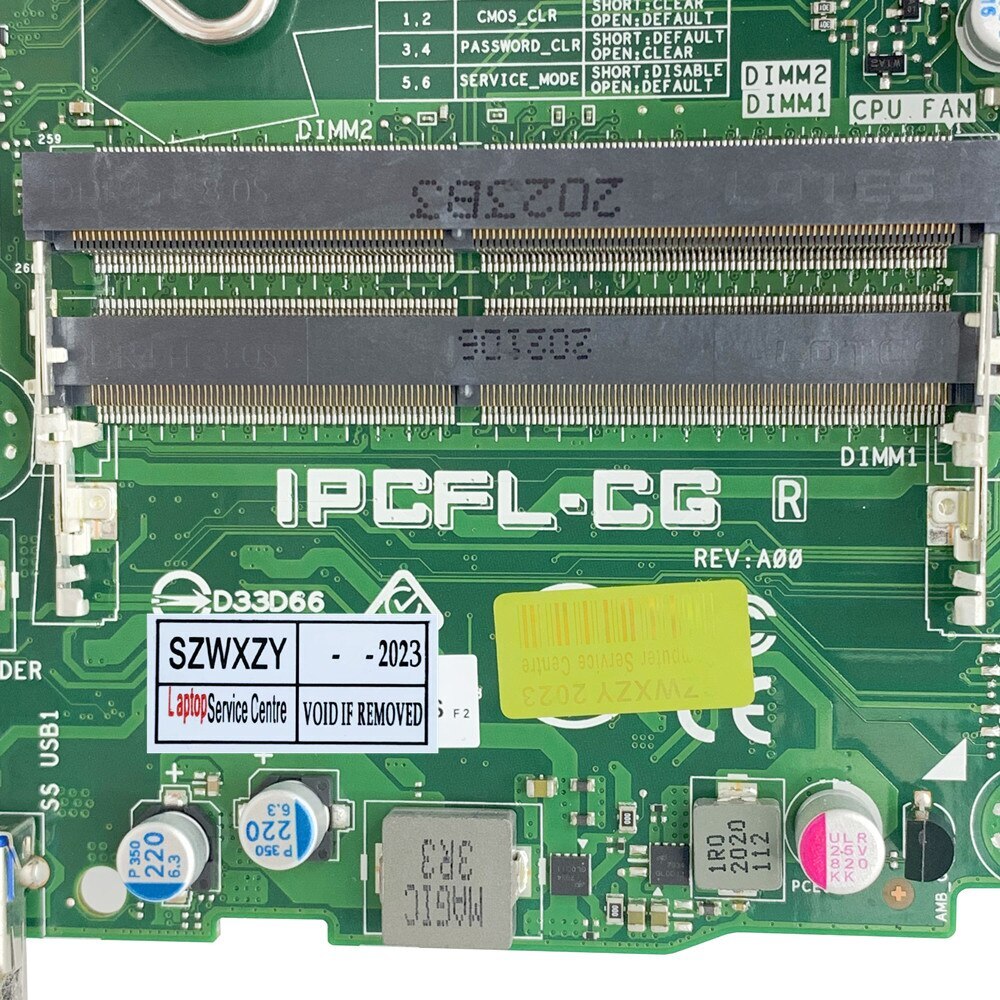 For Dell OptiPlex 3070 MFF Motherboard IPCFL-CG 02N3WF 2N3WF LGA
