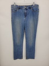 Lauren Ralph Lauren Jeans Womens 10 Premier Straight Leg Medium Wash