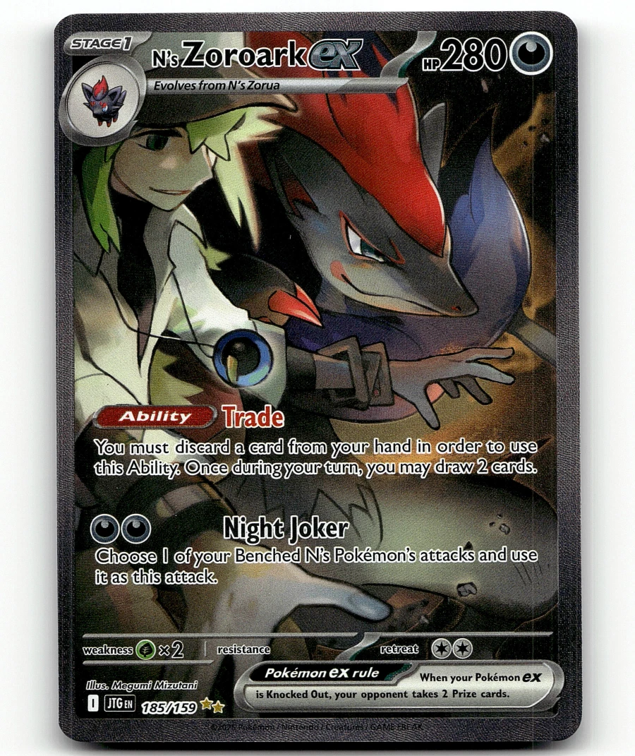 N's Zoroark Ex Pokémon TCG Cards for sale | eBay