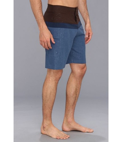 prAna QUICK DRY Water STRETCH Sun UPF Long SURF BOARD Swim SHORTS Mens sz LRG XL - Picture 5 of 8