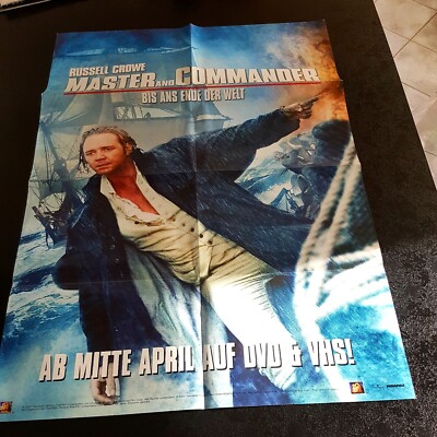 Filmposter-Master and Commander- Original Plakat - gefaltet - 84x 60cm 