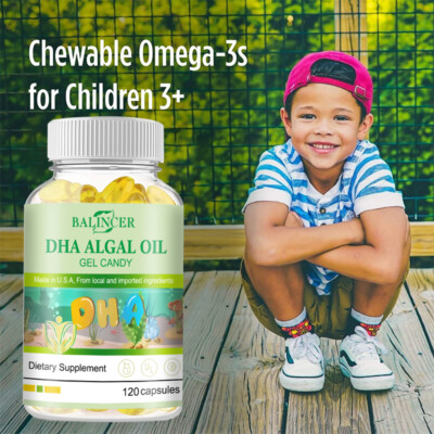 Vegan Omega 3 Algae Oil,120 Caps | Fish Oil Alternative | DHA 900mg & EPA 1200mg