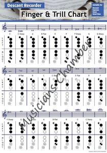 D Recorder Finger Chart