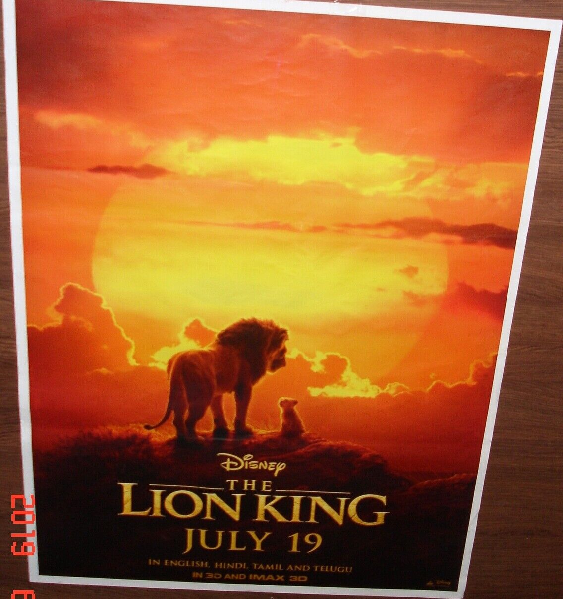 The Lion King 19 Original 27 Poster India 37 X Fort Worth Mall