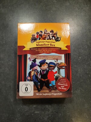 DVD Augsburger Puppenkiste Jim Knopf Lukas der Lokomotivführer + Wilde 13 +Urmel