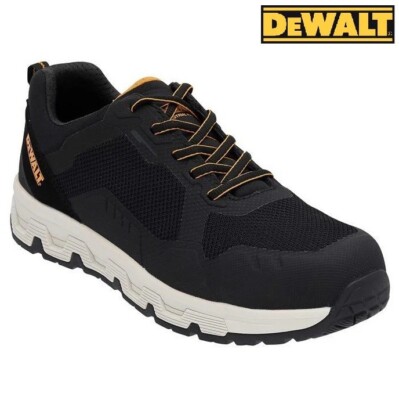 DEWALT LAMAR SCHWARZ LEICHTE STAHLKAPPE ARBEIT SICHERHEIT TRAINER HERRENSCHUHE GRÖSSE