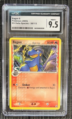 Bagon δ graded CGC 9.5 for sale on eBay