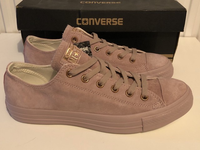 converse lilac rose gold