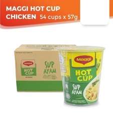 MAGGI HOT CUP (54cupsx57g)  CHICKEN FLAVOR  XPRESS DHL/FEDEX DELIVERED DUTY PAID
