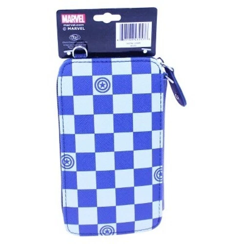 DISNEY'S Marvel Capitán América Bandolera Muñequera Teléfono Estuche y Billetera Foto 2 de 4