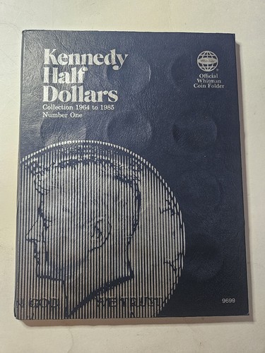 Whitman  Kennedy 1/2 Dollar Coin Folder 9699