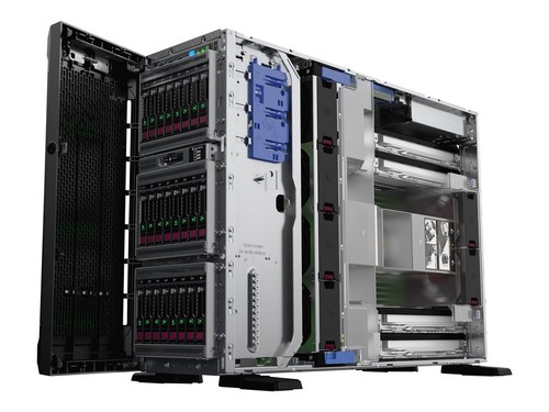 HPE ProLiant ML350 Gen10 Tower - Xeon Gold 5218R 2.1 GHz - 32gb - No HDD - 1600W - Picture 2 of 3