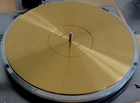 Tenuto Gun Metal Turntable Mat -For Technics SP10, Garrard 301/401, Lenco, Micro