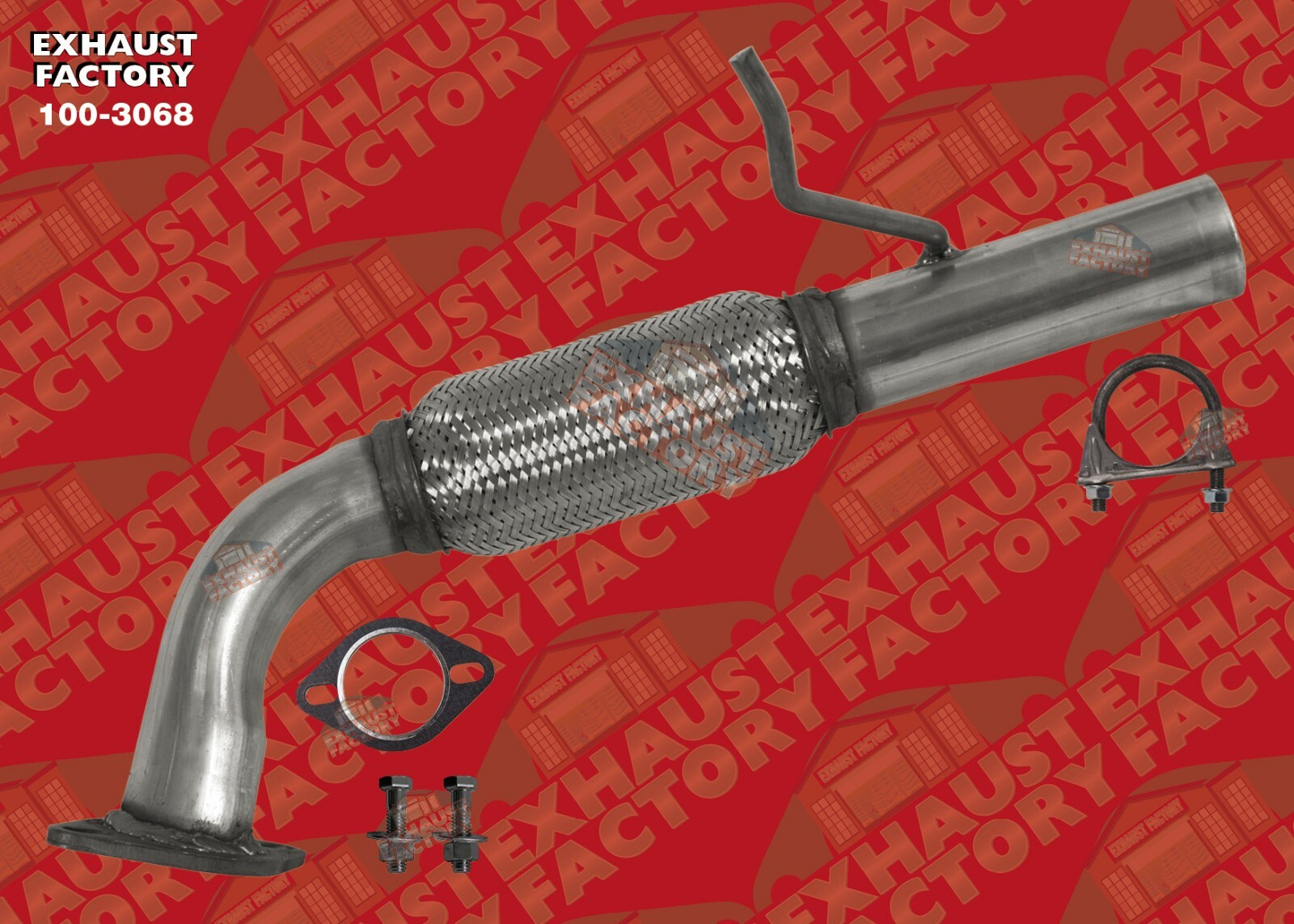 FRONT EXHAUST FLEX PIPE FITS 20122015 FORD EXPLORER 2.0L TURBOCHARGED