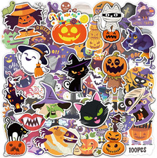 Halloween Stickers  100 PCS Halloween Party Favors - Halloween Stickers for Kid