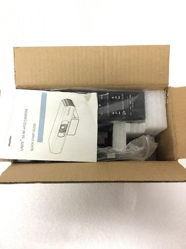 NEW CLEARONE Unite 50 4K USB Camera P/N 910-2100-006 w/Usb 3.0 Cable, Remote - Afbeelding 9 van 11