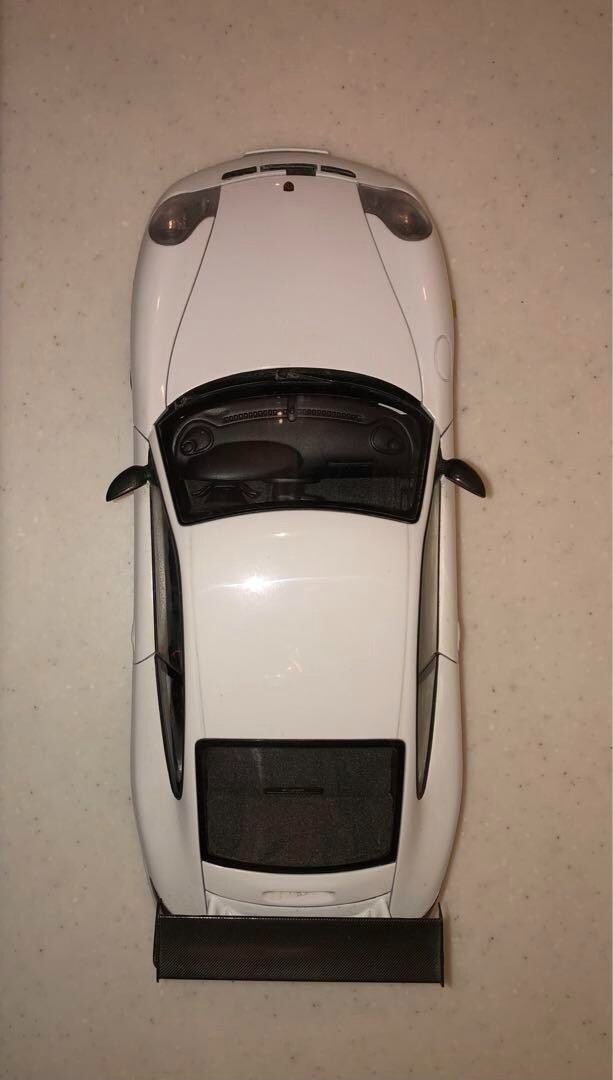 1/18 AUTOart Porsche 911 996 GT3RS White From Japan Model 1/18 AUTOart Porsche 911 996 GT3RS White From Japan Model