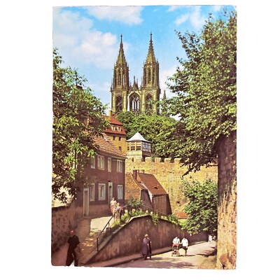 Postkarte  AK Meißen Hohlweg Ungelaufen Postkarte