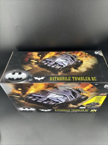 DC Comics The Dark Knight Trilogy Batmobile Tumbler RC Car Batman - Picture 3 of 6