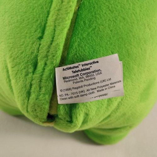 Vtg 1998 Playskool Teletubbies Talking Plush Dipsy Green Doll In Box - Picture 6 of 11