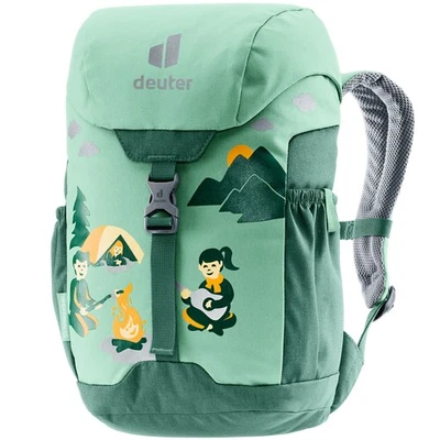 Deuter Schmusebär Kinder-Rucksack Kinderrucksack Tagesrucksack Camping-Motiv NEU - Bild 1 von 4