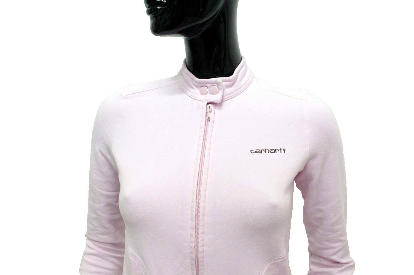 Felpa Carhartt Donna Taglia XS Maglietta SweatShirt Sweater Woman Logo Rosa