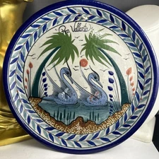Vintage,Tonala Colorful  Mexican Puerto Vallarta plate