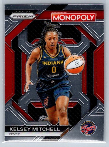 2024 Panini Prizm Monopoly WNBA  Kelsey Mitchell All-Star Silver Basketball