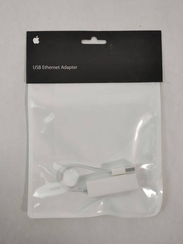 Lot of 2 New Apple A1277 USB to Ethernet Adapter - 第 1/6 張圖片