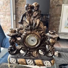 Mercodor Kaminuhr analog Keramik/Metall 2 Ker...