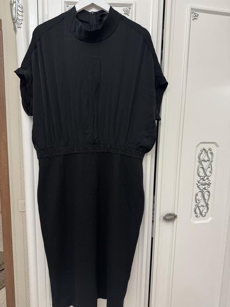 Women By Malene Birger Dress Black Wool 38 / M /