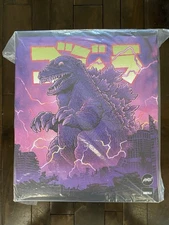 Mondo James Groman Godzilla Burning Variant Vinyl LE 250
