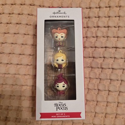 Hallmark Disney Hocus Pocus Mini Ornaments Set of 3   Sanderson Sisters