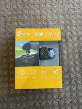 Yada Roadcam 720P Black Dash Camera, 120-Degree Wide Angle Lens, G-Sensor Techno