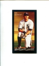 2009 Upper Deck Goodwin Champions Mini Black Border #46 Jim Thome ⚾ HOF