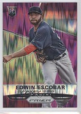 2015 Panini Prizm Purple Flash Prizm 12/99 Edwin Escobar #189 0t2