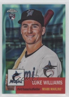 2022 Topps Chrome Platinum Anniversary 52/299 Luke Williams #371 Rookie RC 05ti