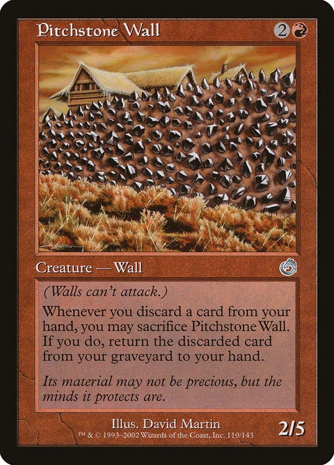 Pitchstone Wall #110 ** (LP) - Torment MTG