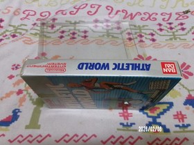 #832 Athletic World - 5 VITE - NINTENDO (NES '87) RARA SCATOLA DOPPIA APERTURA CIB